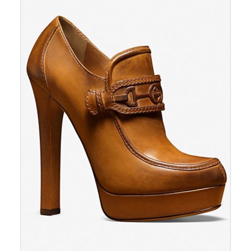 Gucci Brown Platform Heel